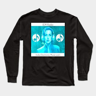 IEM Radio Design 1.0 Indie Electronic Music Radio Long Sleeve T-Shirt